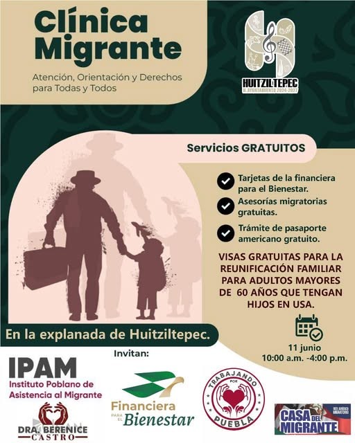 anunciar la Clínica Migrante